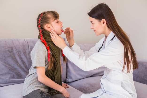 Лечение кашля при ангине у ребенка