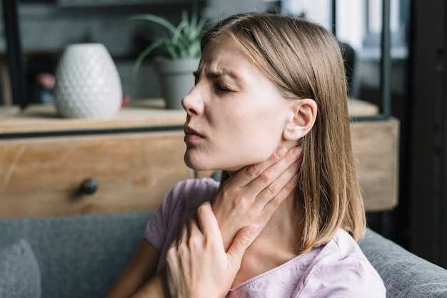 Длительность боли в горле